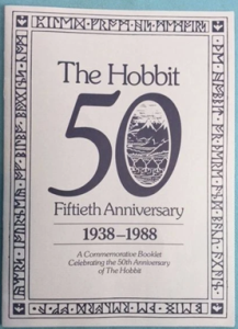 1988 – The Hobbit Fiftieth Anniversary 1938-1988 Commemorative Booklet (Tolkien Letter) – 1st Edition – Booklet/Pamphlet – Houghton Mifflin and Company