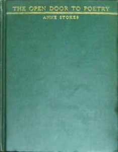 1931 – The Open Door to Poetry (Goblin Feet) – First Edition – Hard Cover – Charles Scribner’s Sons