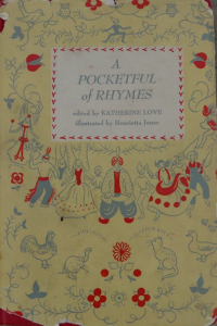 1946 – A Pocketful of Rhymes (Sing all ye Joyful) – 1st Edition – Hard Cover – T. Y. Crowell
