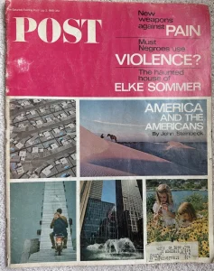 1966 – The Saturday Evening Post Vol. 239, No. 14  (Interview Extracts, LOTR Extract) – 1st Edition – Magazine – Diplomat Publications Inc.